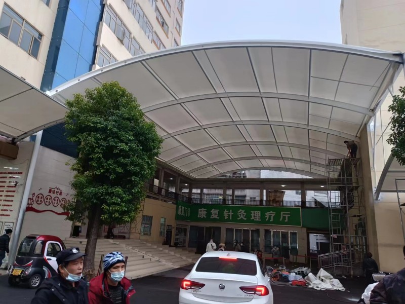 小区电动车膜结构车棚定制，2026正规海盐县膜结构厂家推荐-1